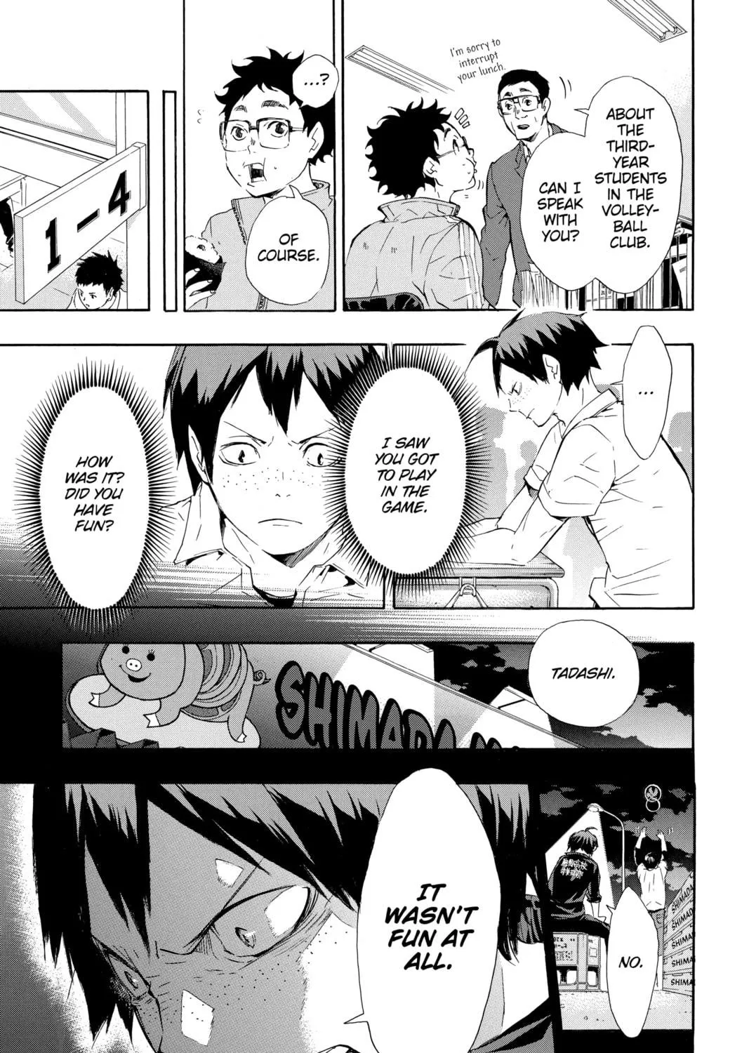 Read Haikyu!! chapter 70 image 16 on Lezhin