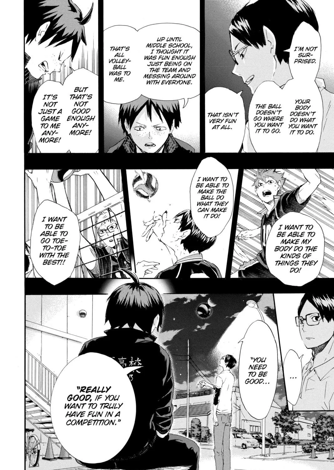Read Haikyu!! chapter 70 image 18 on Lezhin