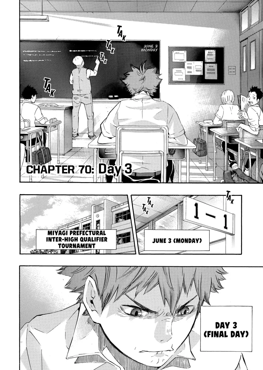 Read Haikyu!! chapter 70 image 2 on Lezhin