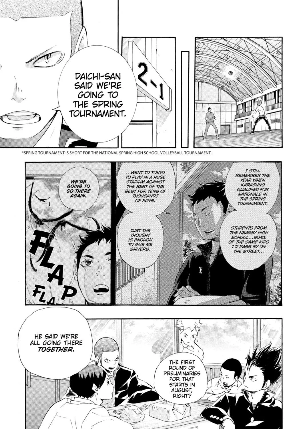 Read Haikyu!! chapter 70 image 8 on Lezhin