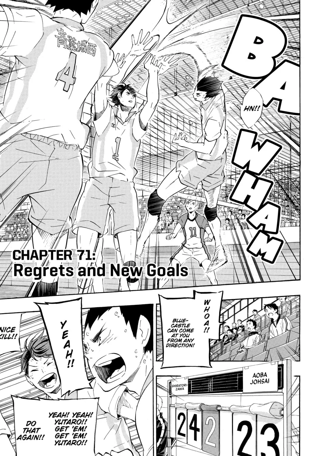 Read Haikyu!! chapter 71 image 0 on Lezhin