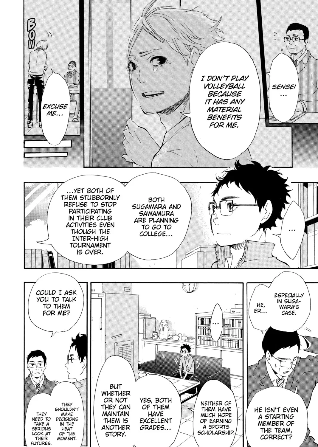 Read Haikyu!! chapter 71 image 12 on Lezhin