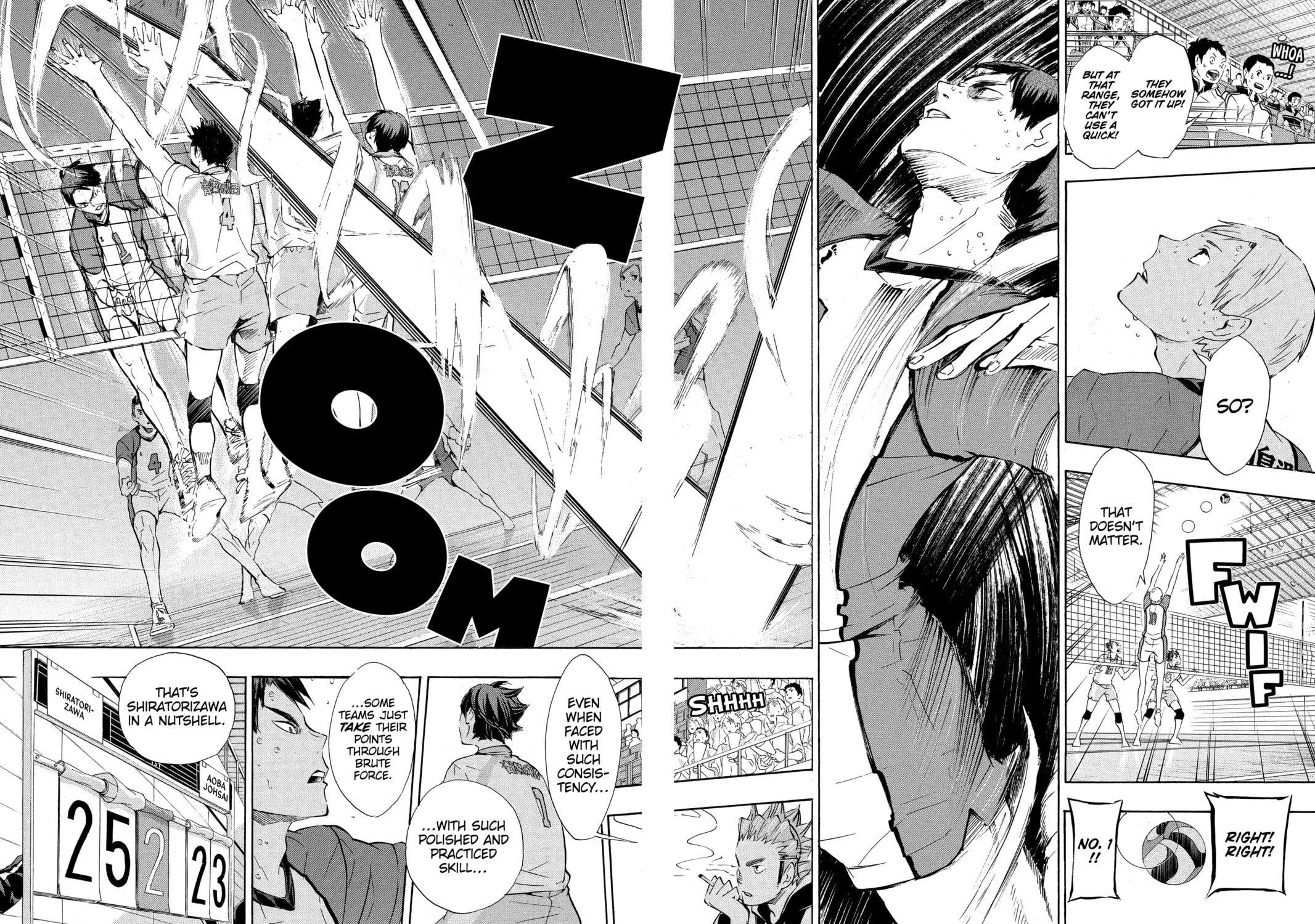 Read Haikyu!! chapter 71 image 6 on Lezhin