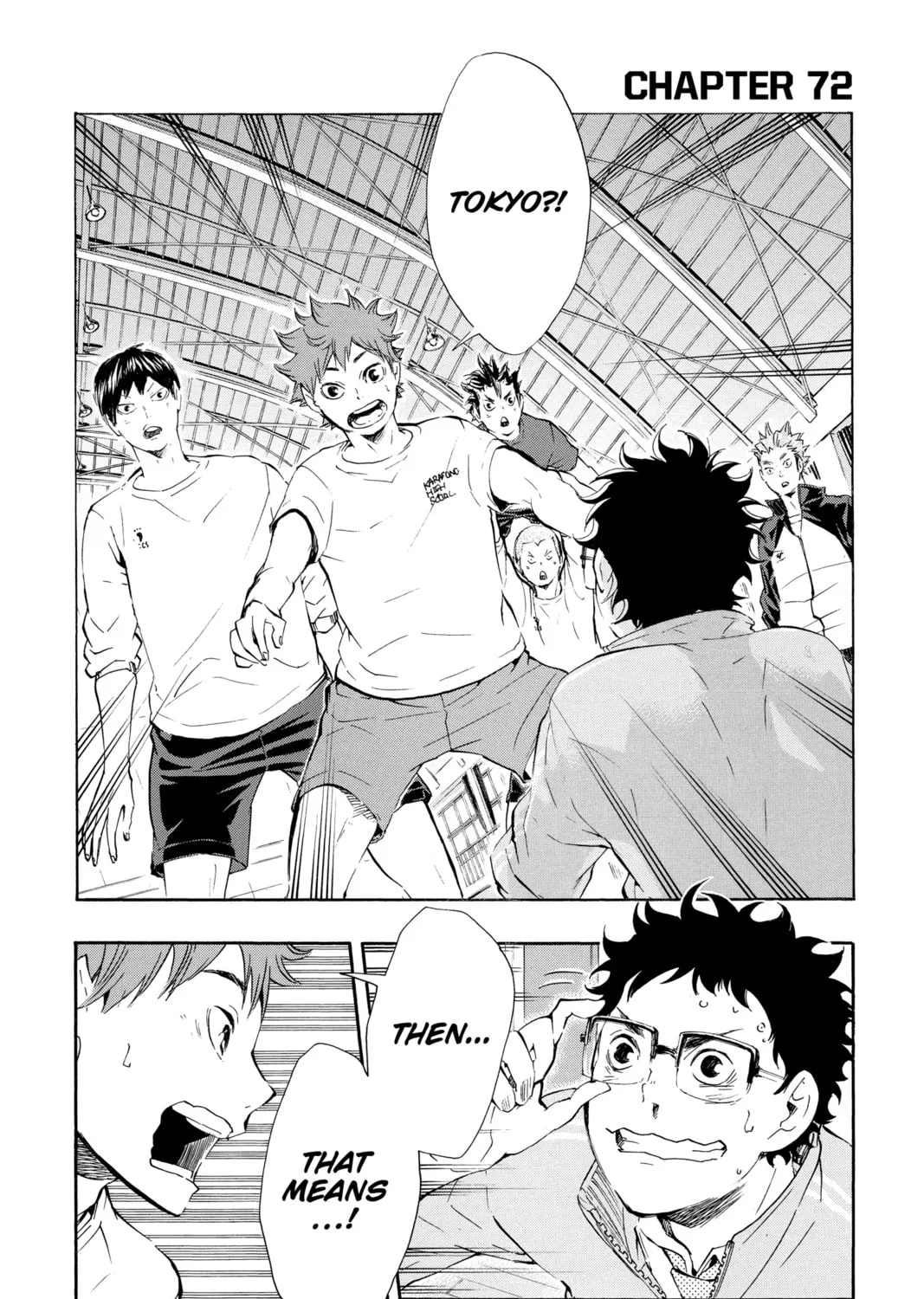 Read Haikyu!! chapter 72 image 0 on Lezhin