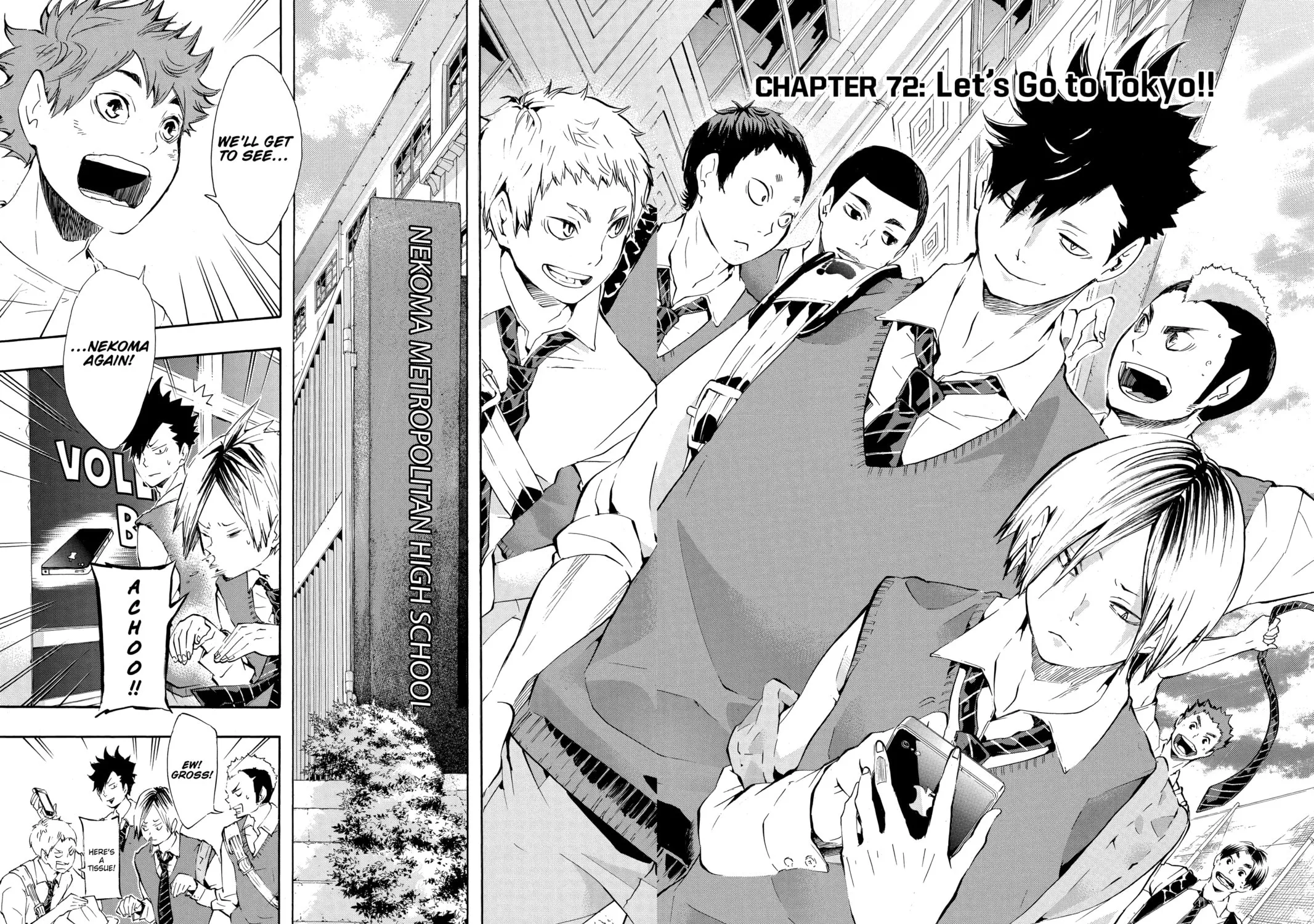 Read Haikyu!! chapter 72 image 2 on Lezhin