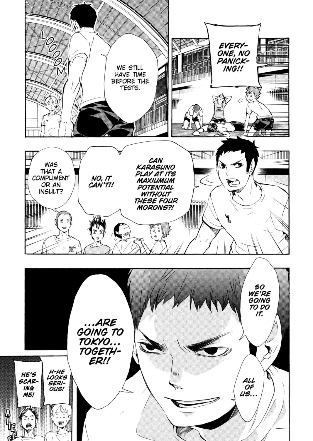 Read Haikyu!! chapter 72 image 34 on Lezhin