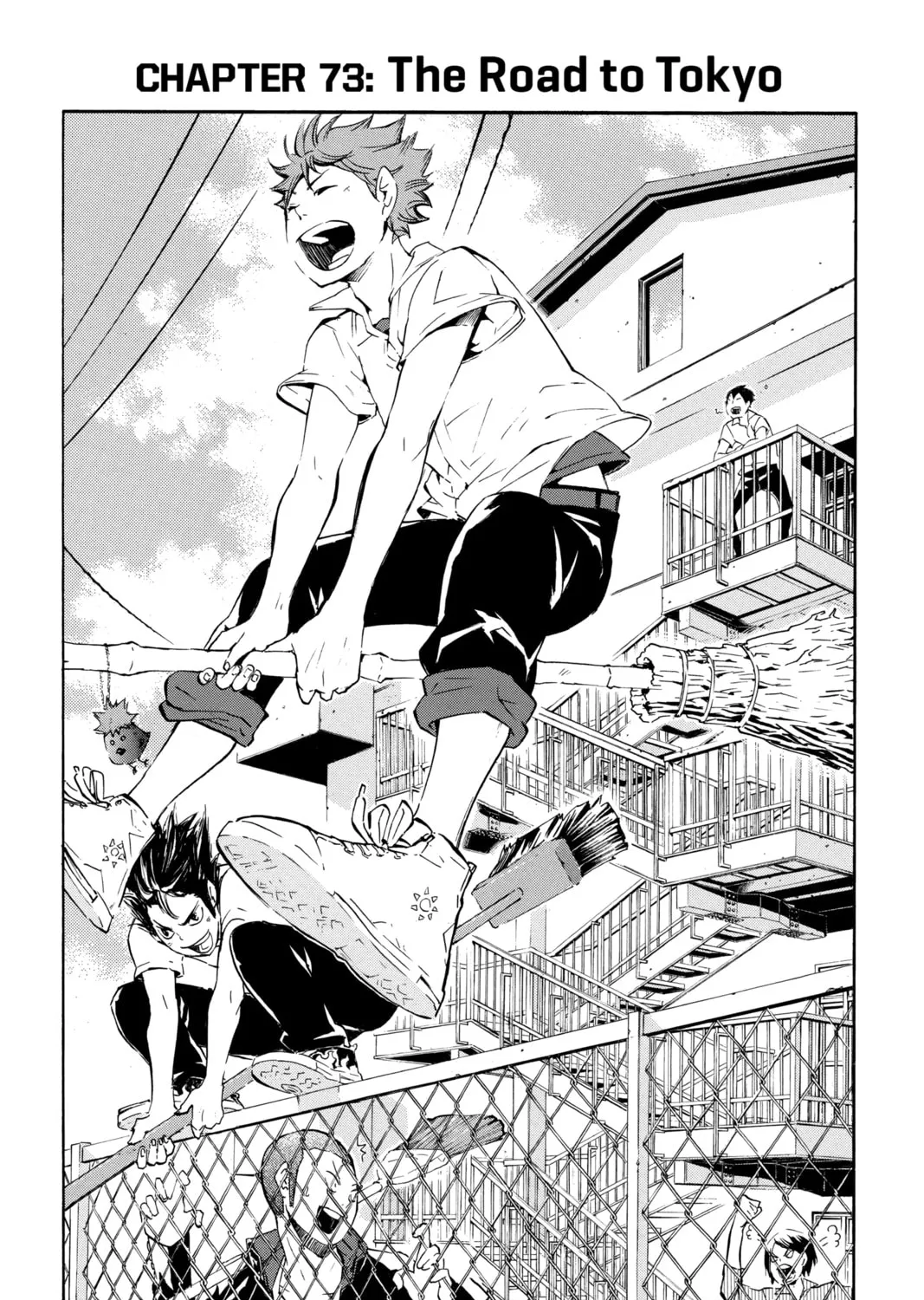 Read Haikyu!! chapter 73 image 0 on Lezhin