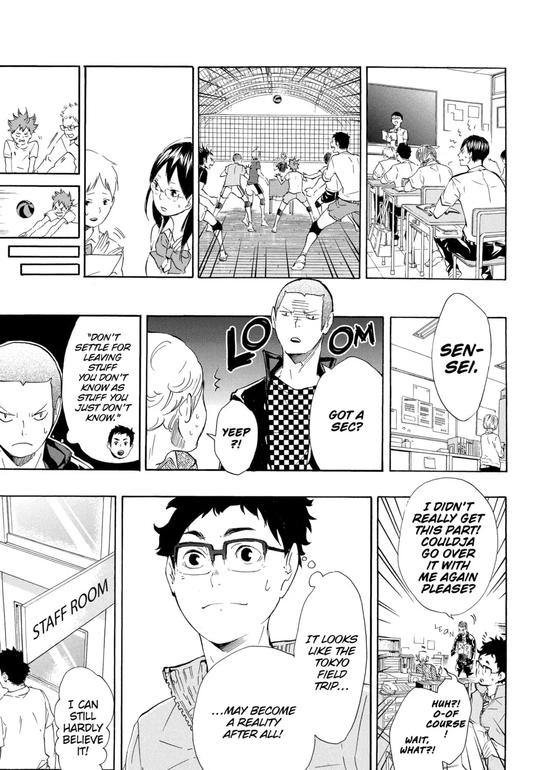 Read Haikyu!! chapter 73 image 32 on Lezhin