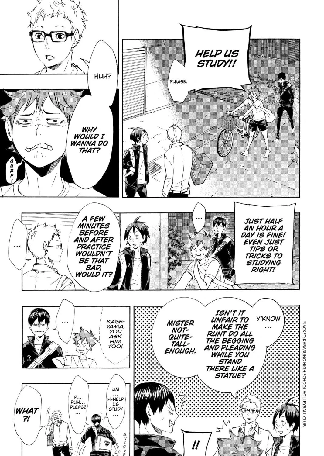 Read Haikyu!! chapter 73 image 8 on Lezhin