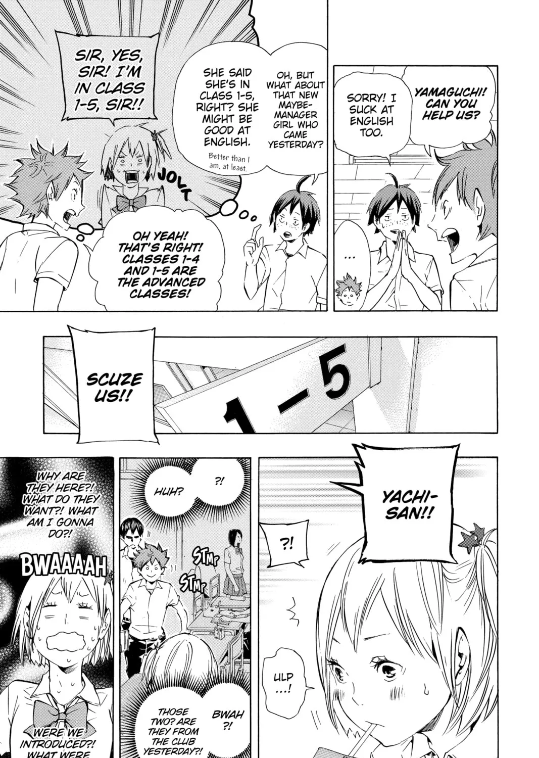 Read Haikyu!! chapter 74 image 12 on Lezhin