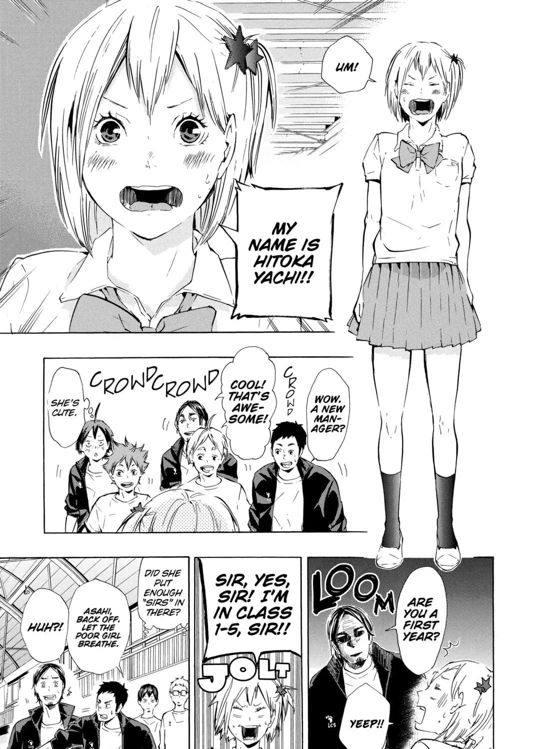 Read Haikyu!! chapter 74 image 4 on Lezhin