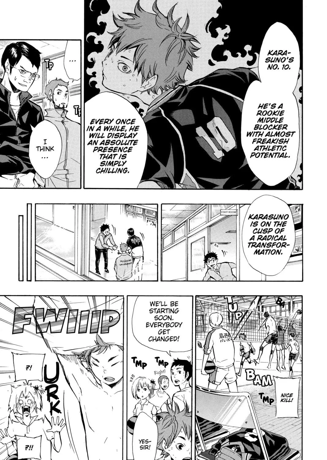 Read Haikyu!! chapter 75 image 16 on Lezhin