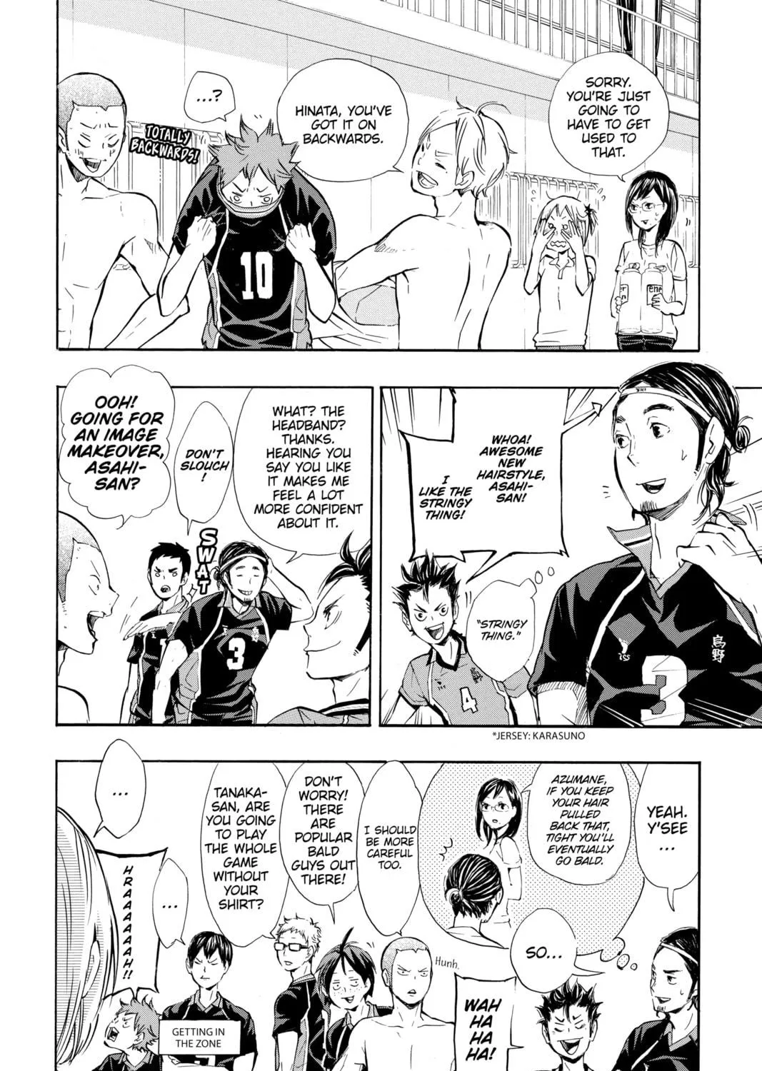 Read Haikyu!! chapter 75 image 18 on Lezhin