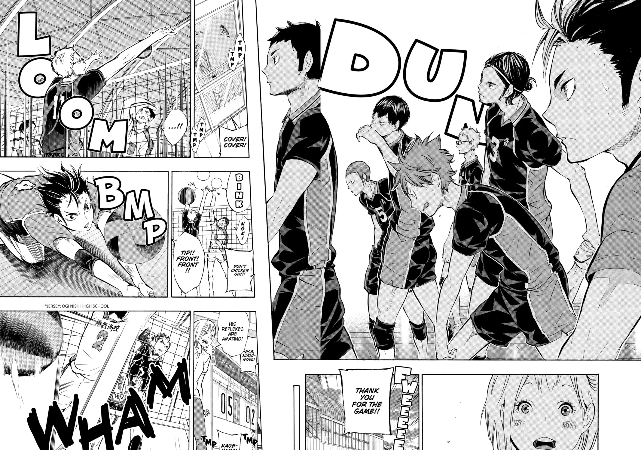 Read Haikyu!! chapter 75 image 22 on Lezhin