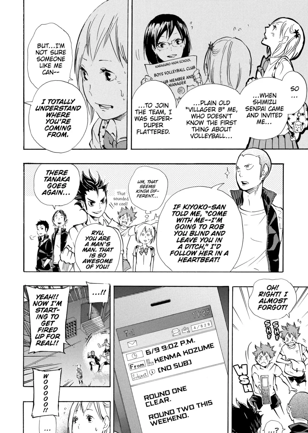 Read Haikyu!! chapter 75 image 6 on Lezhin