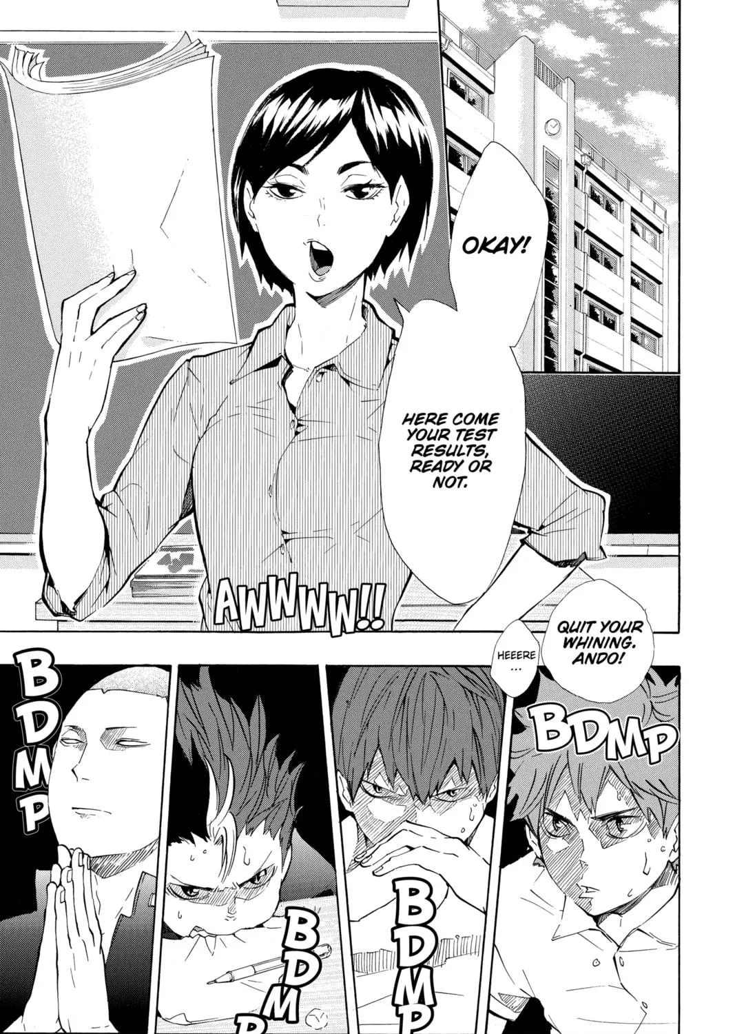 Read Haikyu!! chapter 77 image 38 on Lezhin