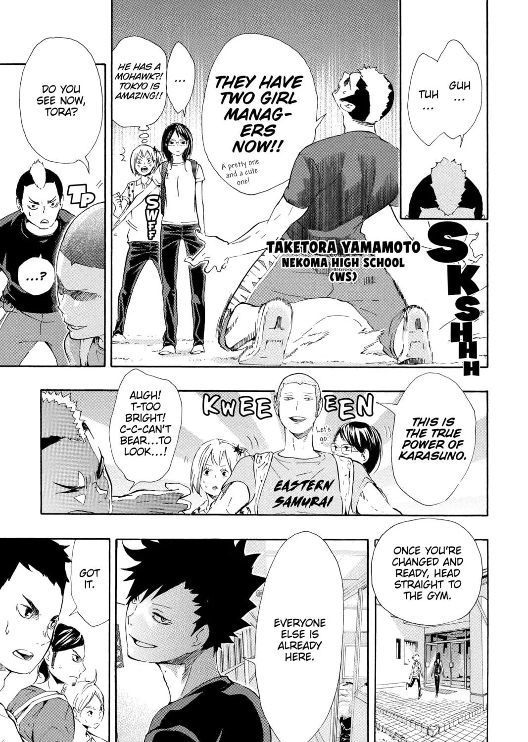 Read Haikyu!! chapter 78 image 8 on Lezhin