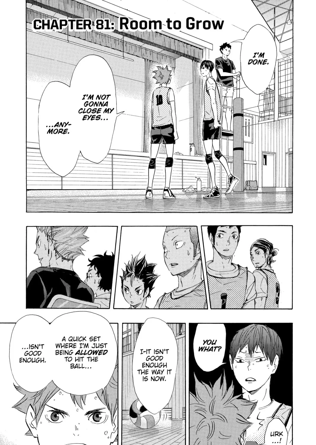 Read Haikyu!! chapter 81 image 0 on Lezhin