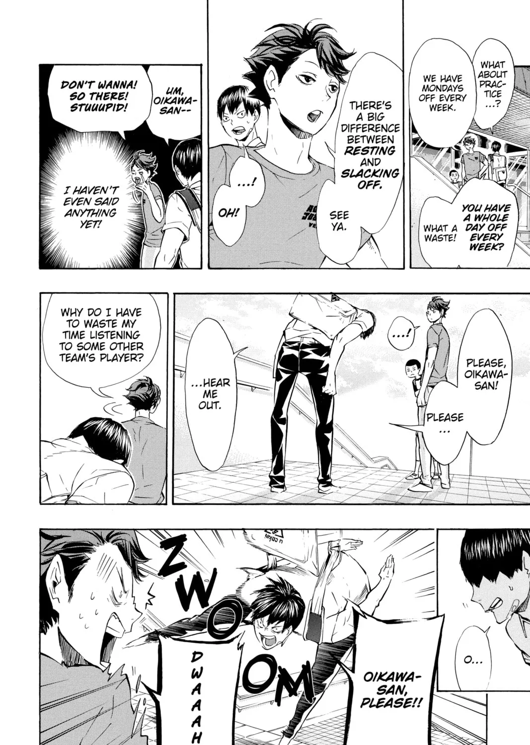 Read Haikyu!! chapter 83 image 6 on Lezhin