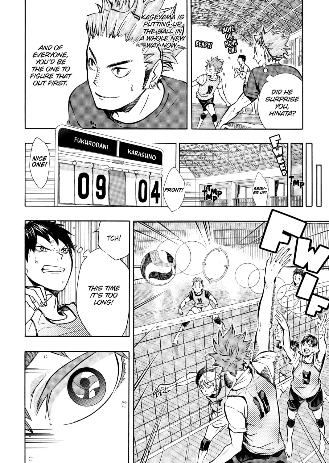 Read Haikyu!! chapter 85 image 14 on Lezhin
