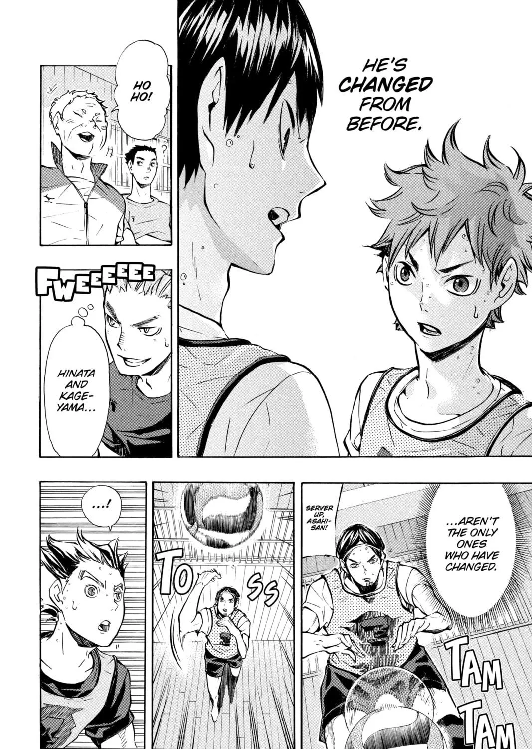 Read Haikyu!! chapter 85 image 18 on Lezhin