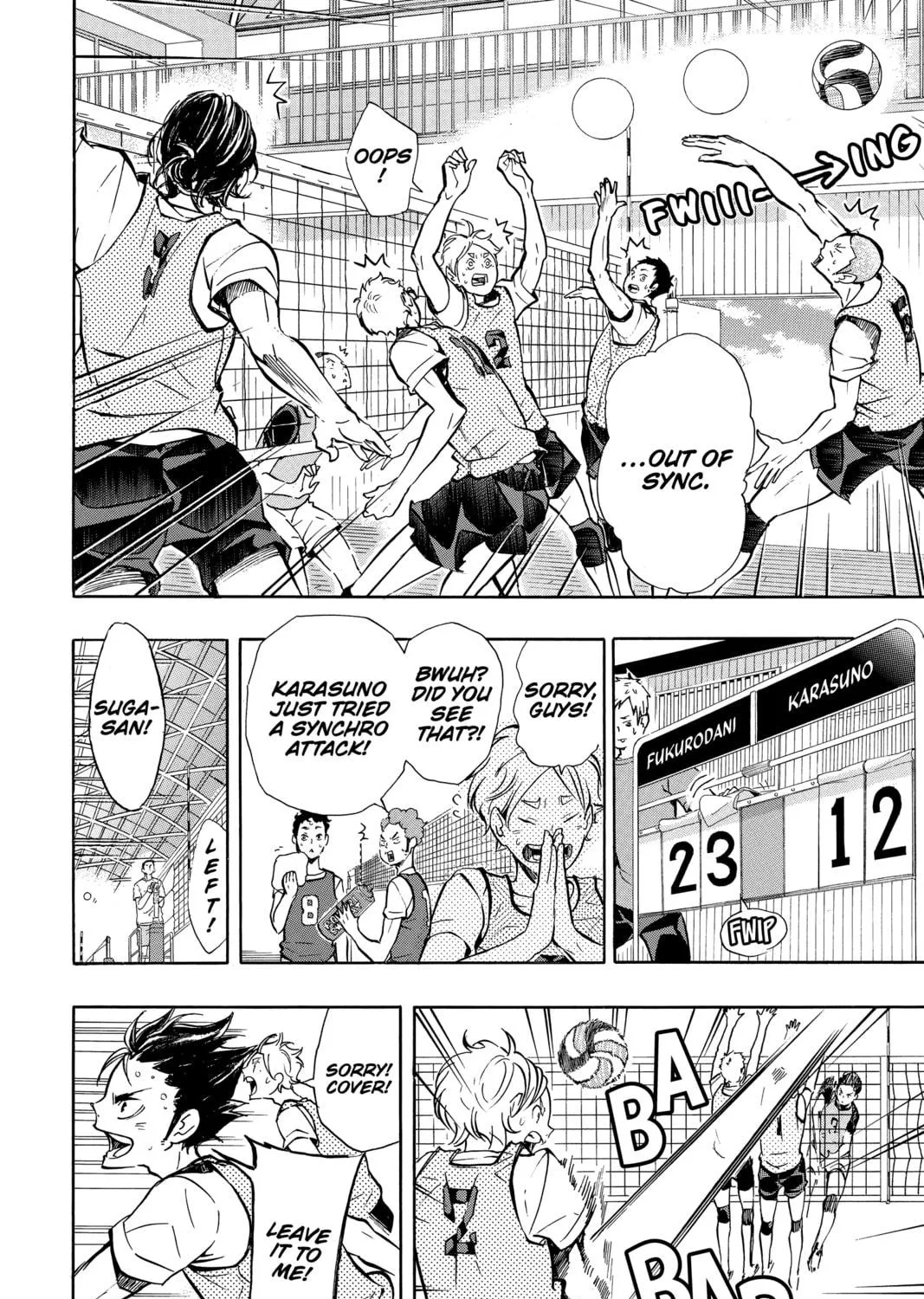 Read Haikyu!! chapter 85 image 22 on Lezhin