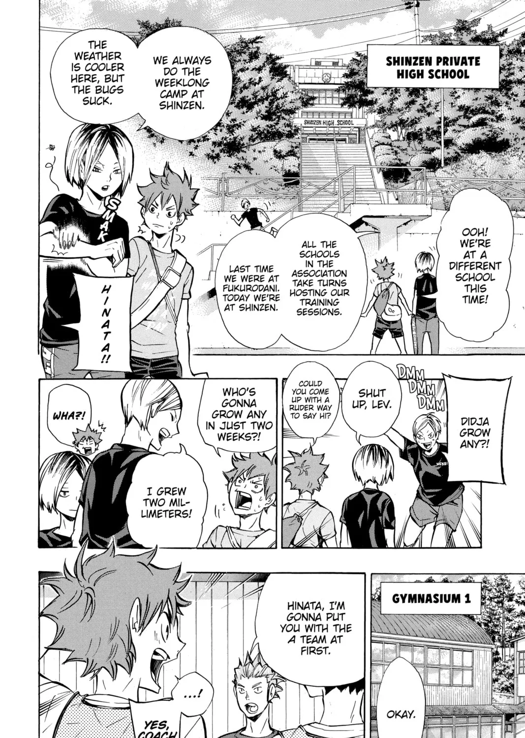 Read Haikyu!! chapter 85 image 6 on Lezhin