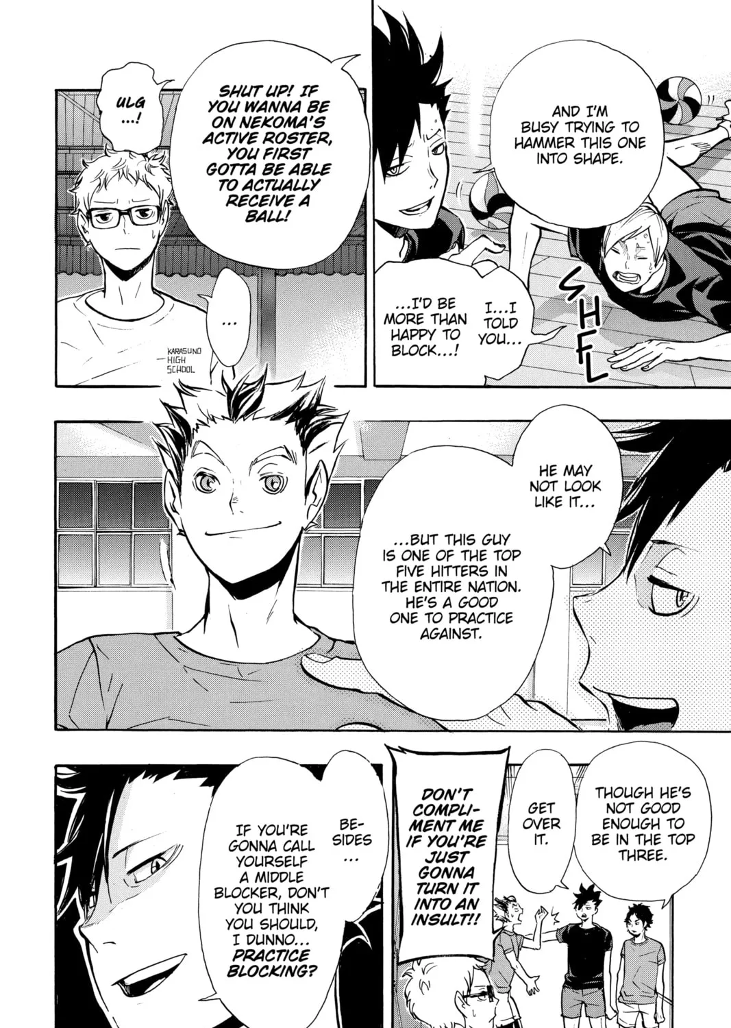 Read Haikyu!! chapter 86 image 6 on Lezhin