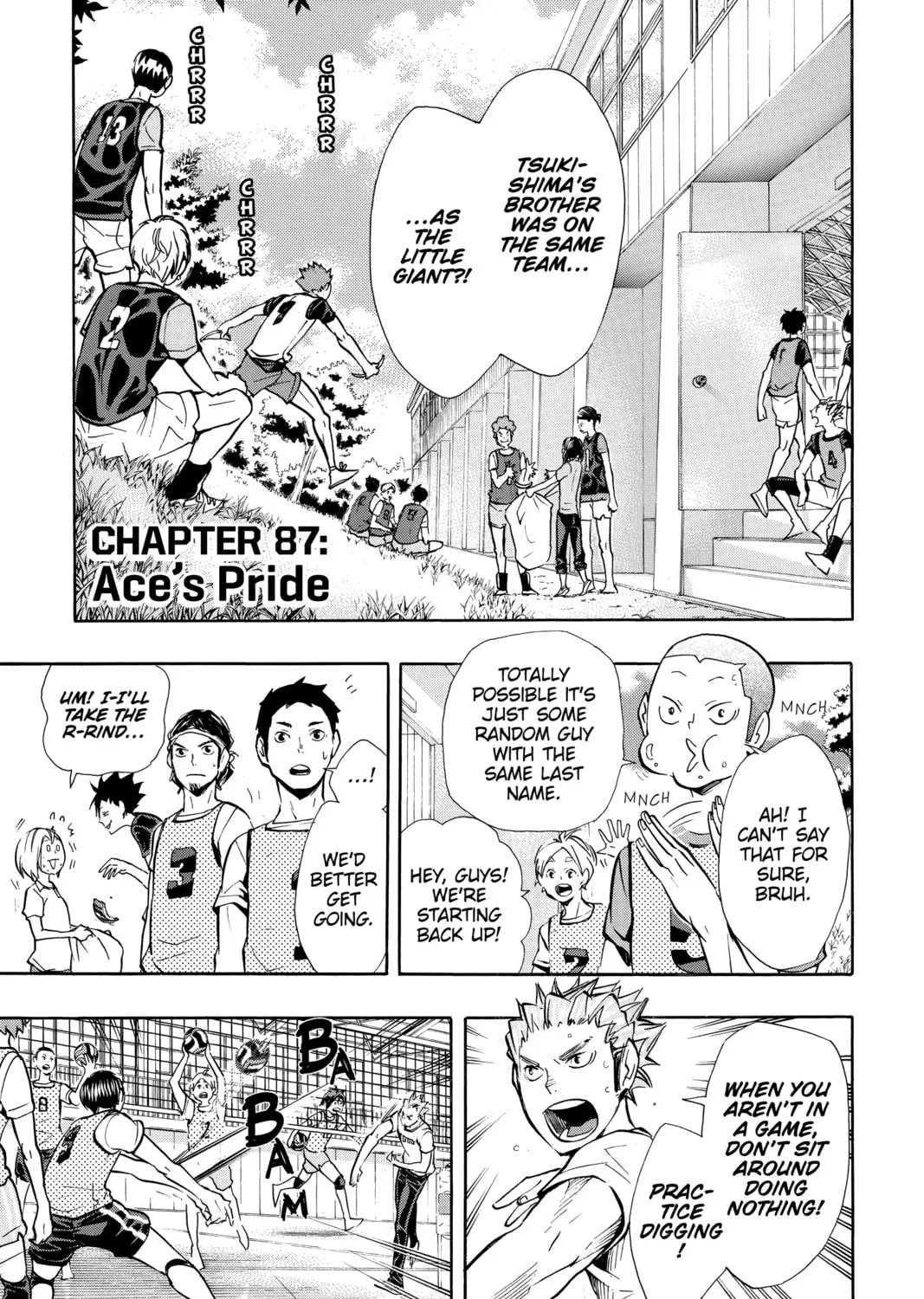 Read Haikyu!! chapter 87 image 0 on Lezhin