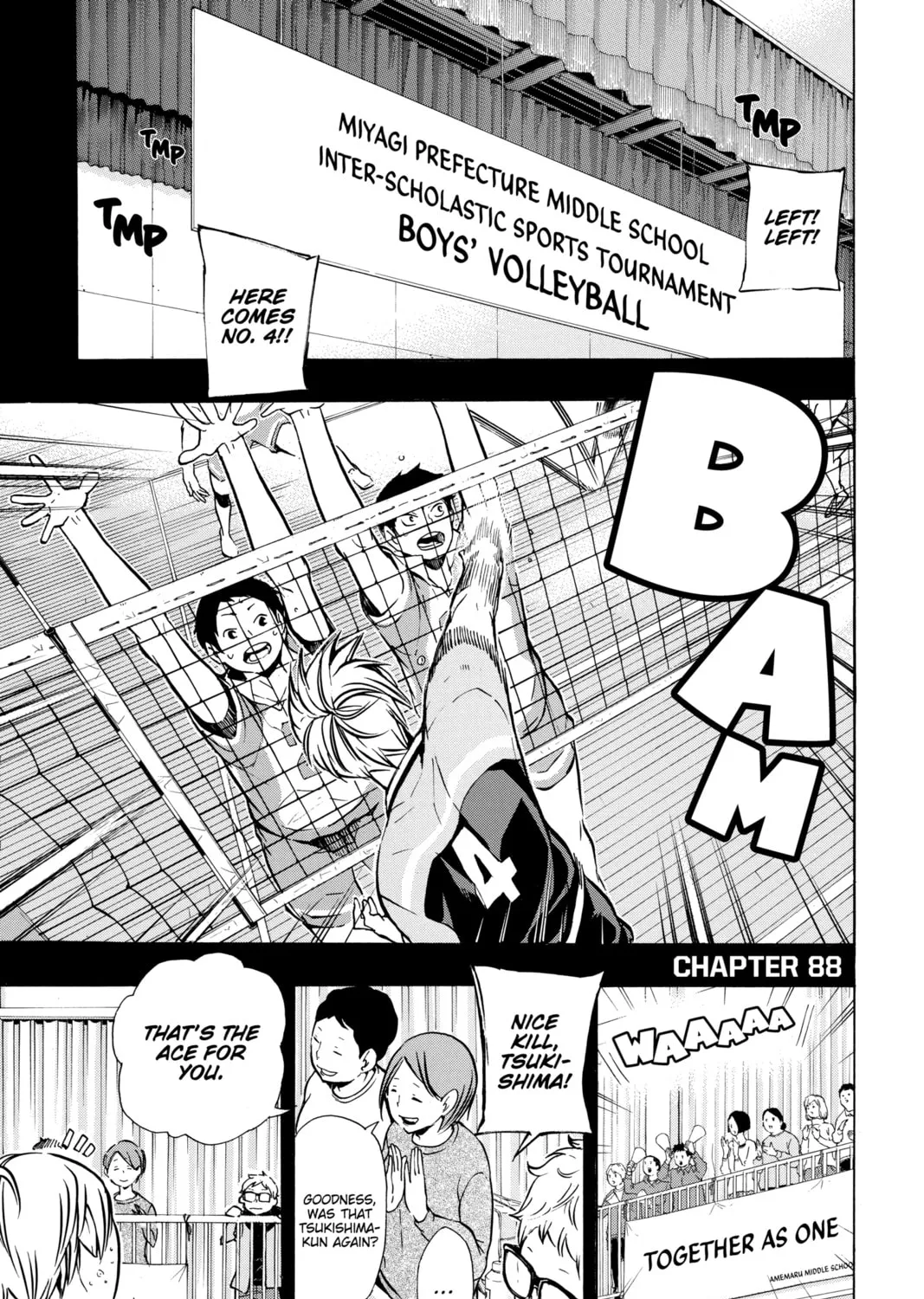 Read Haikyu!! chapter 88 image 0 on Lezhin