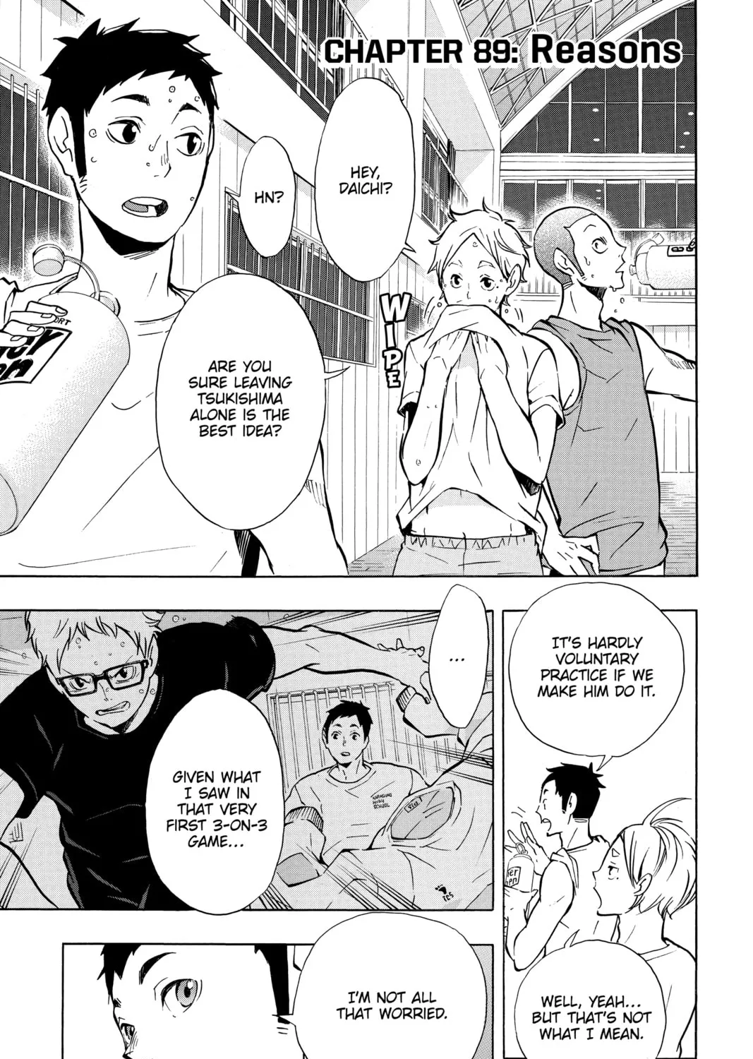 Read Haikyu!! chapter 89 image 0 on Lezhin