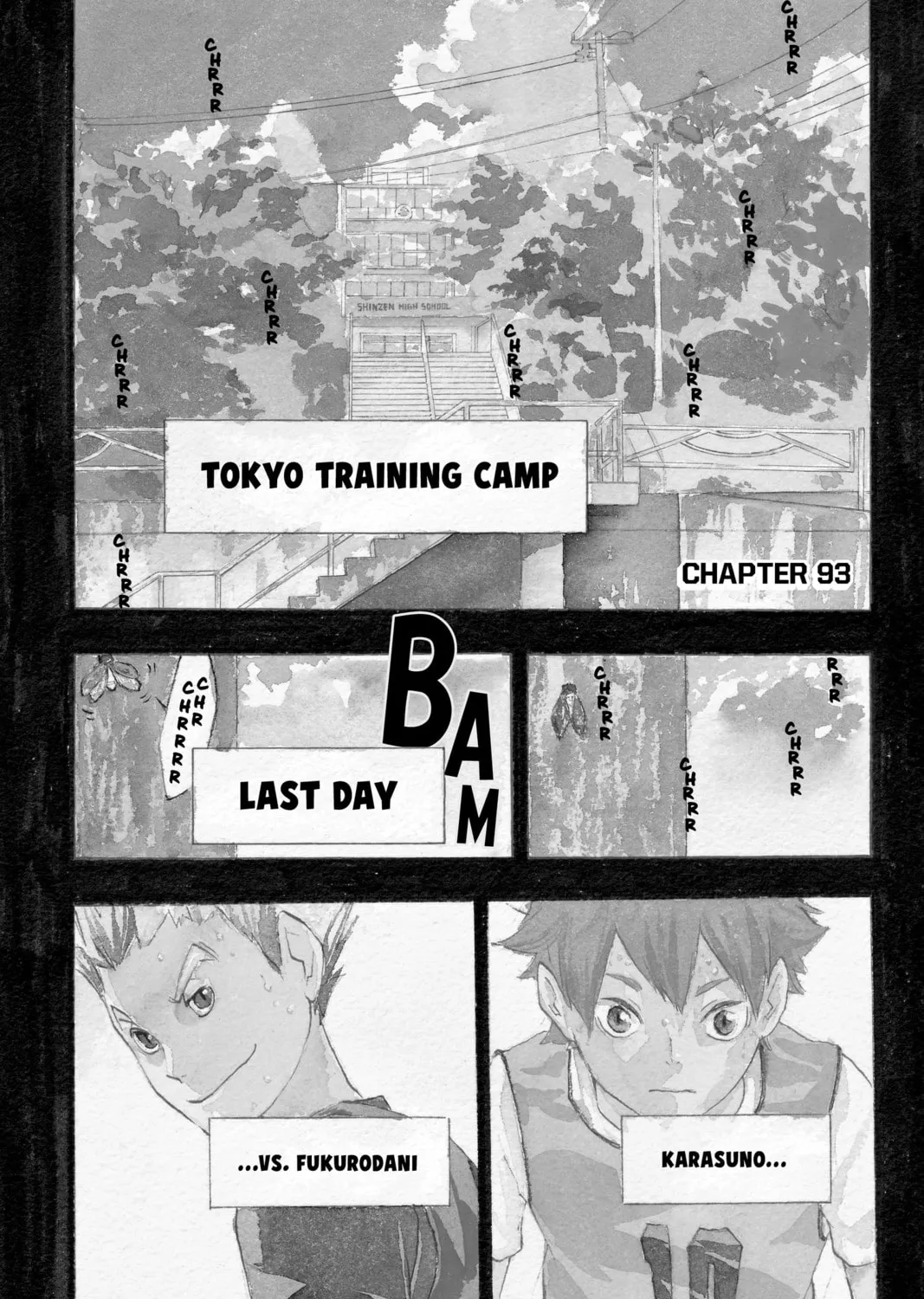 Read Haikyu!! chapter 93 image 0 on Lezhin