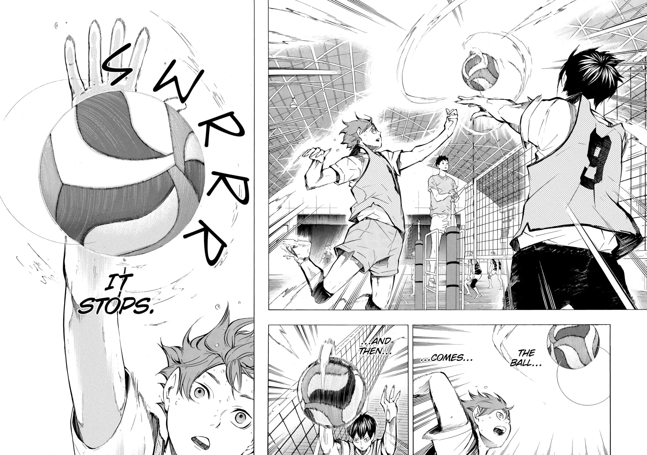 Read Haikyu!! chapter 93 image 32 on Lezhin