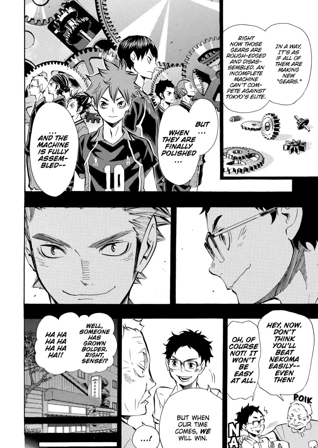 Read Haikyu!! chapter 93 image 8 on Lezhin
