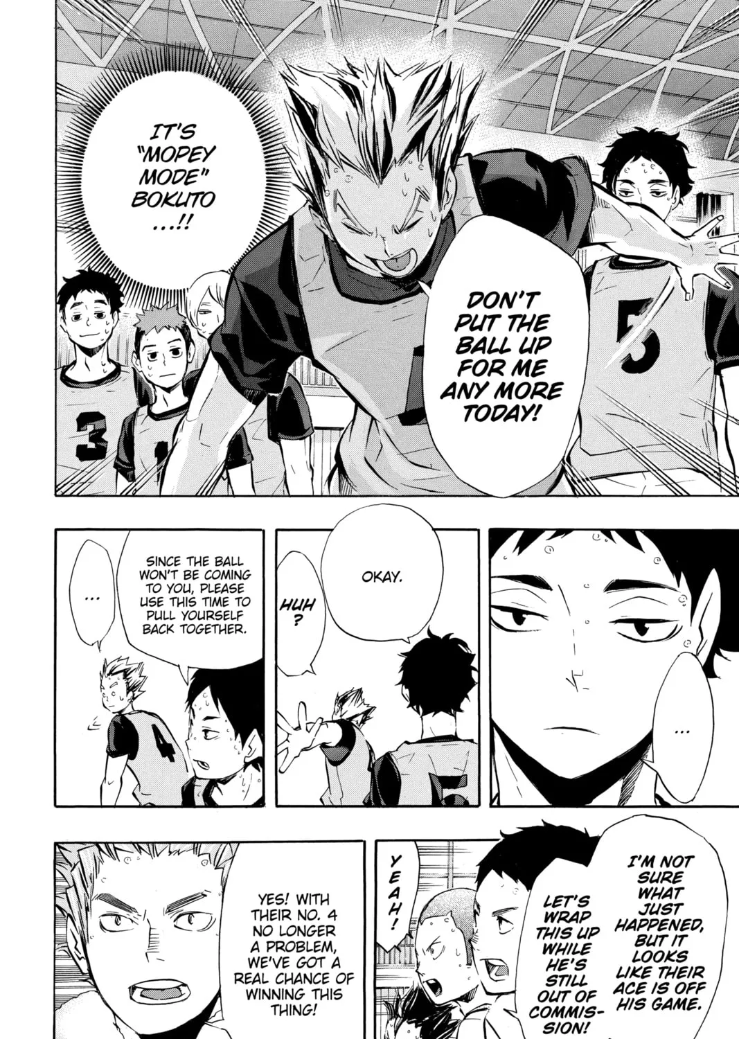 Read Haikyu!! chapter 95 image 14 on Lezhin