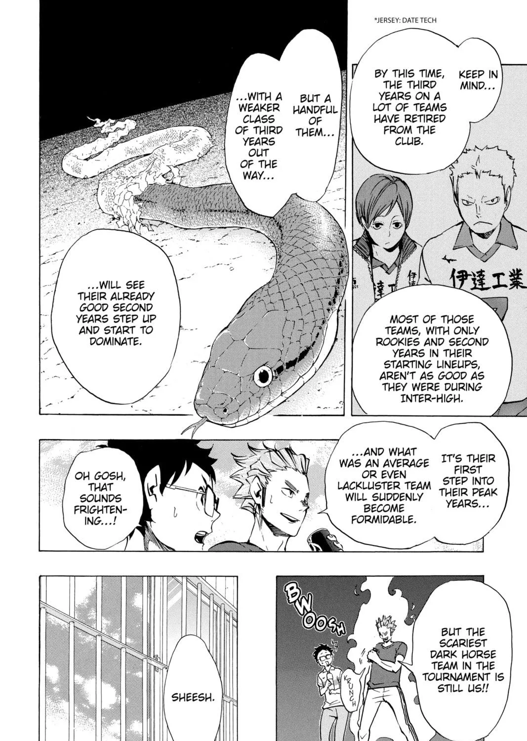 Read Haikyu!! chapter 96 image 22 on Lezhin