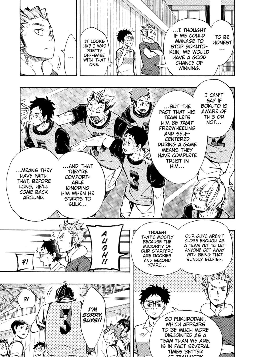Read Haikyu!! chapter 96 image 8 on Lezhin