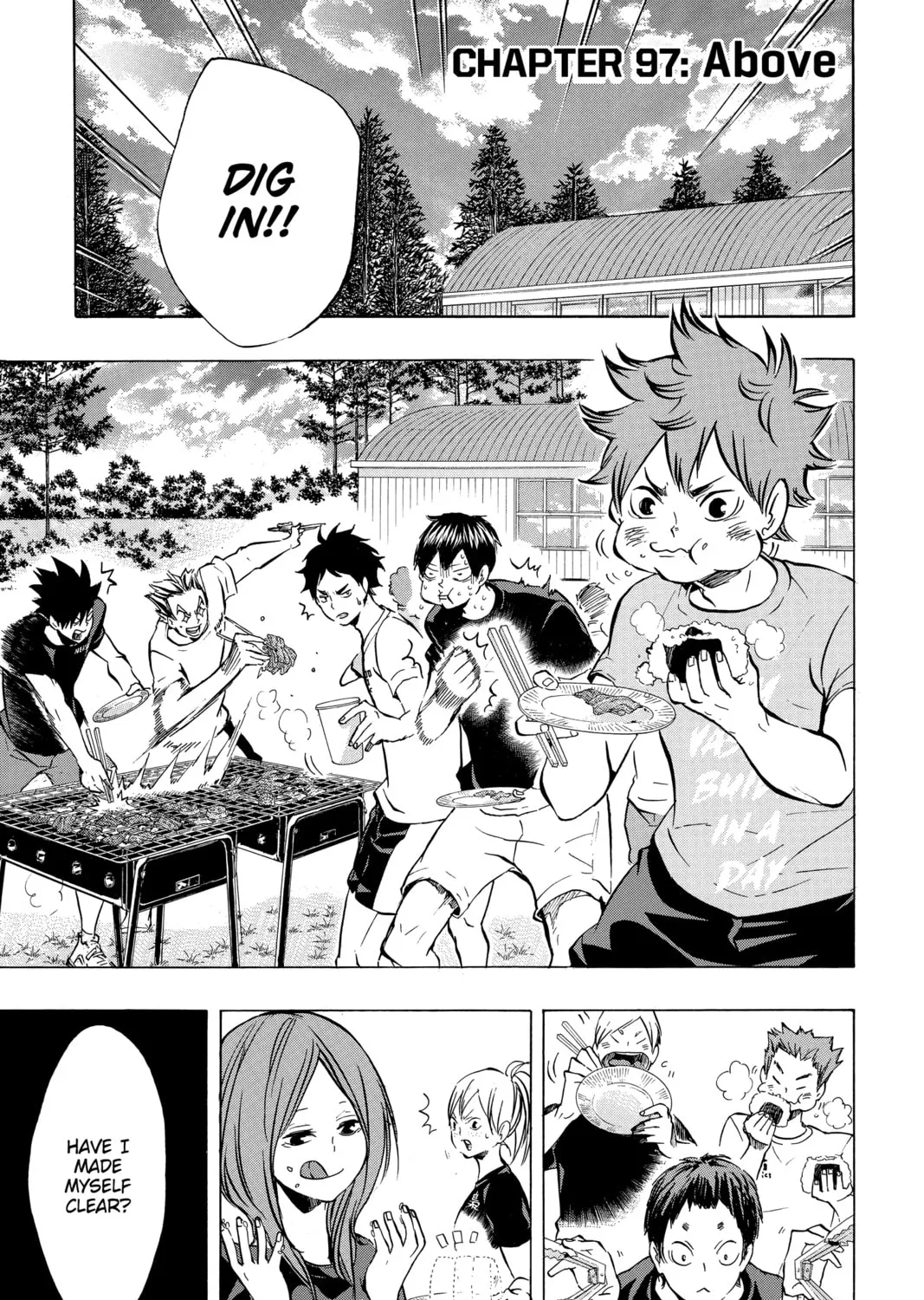 Read Haikyu!! chapter 97 image 0 on Lezhin
