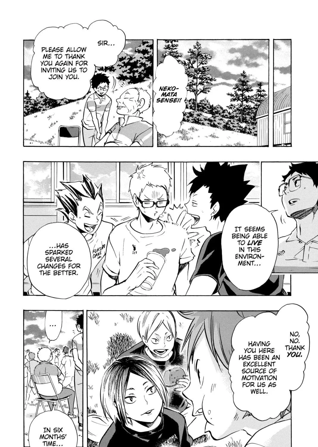 Read Haikyu!! chapter 97 image 18 on Lezhin