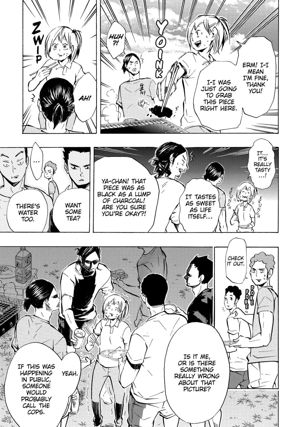 Read Haikyu!! chapter 97 image 8 on Lezhin
