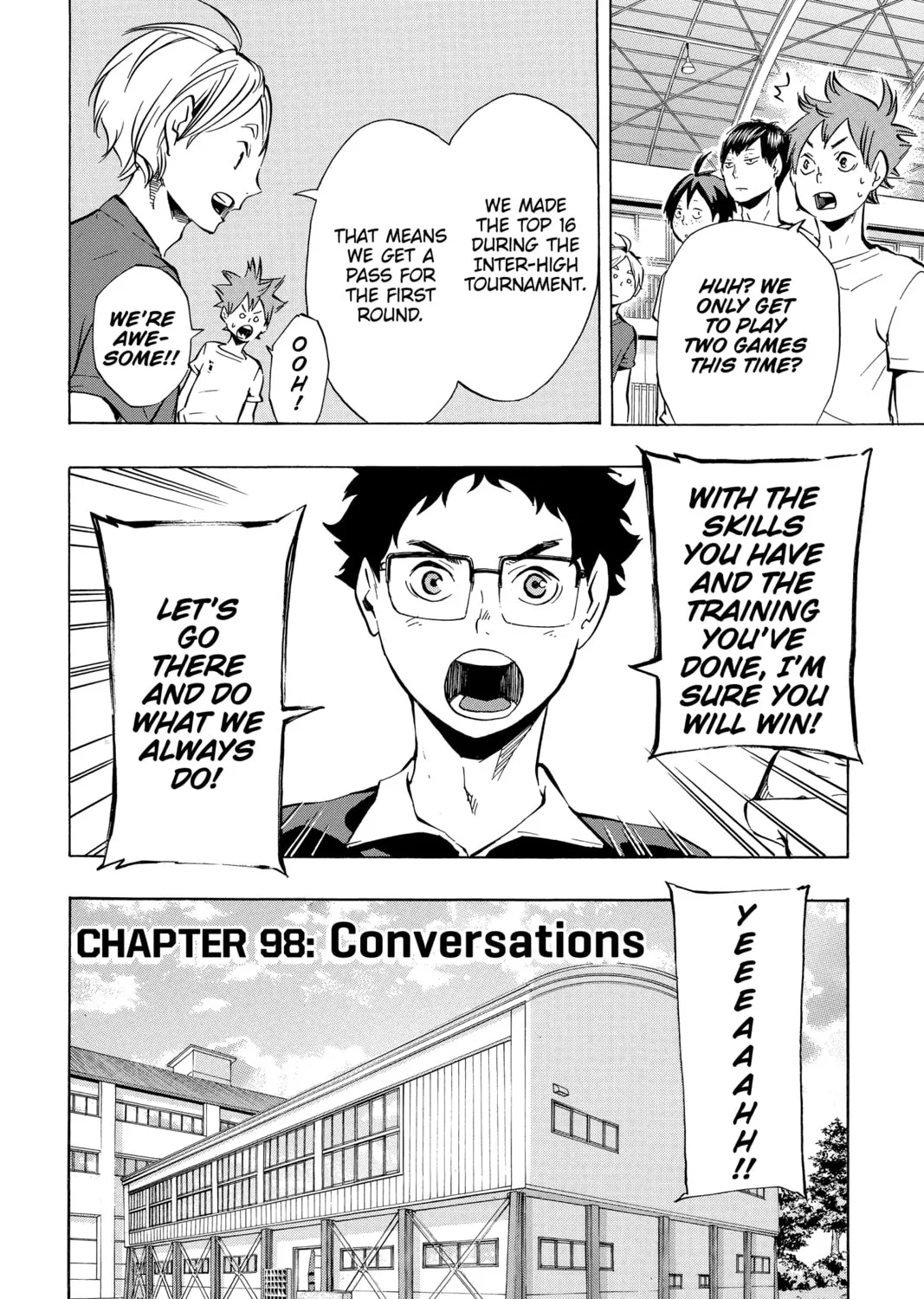 Read Haikyu!! chapter 98 image 2 on Lezhin