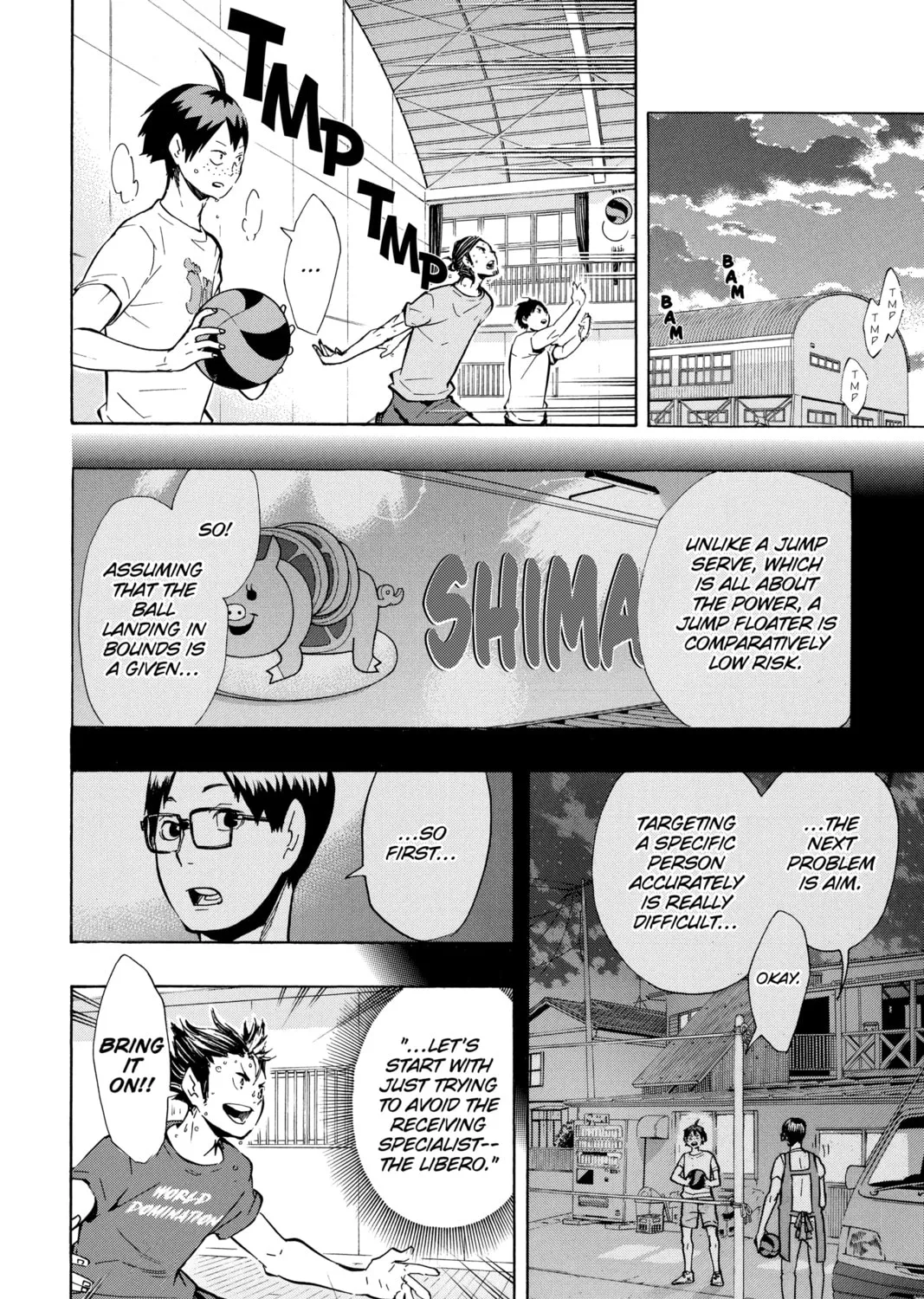 Read Haikyu!! chapter 98 image 6 on Lezhin