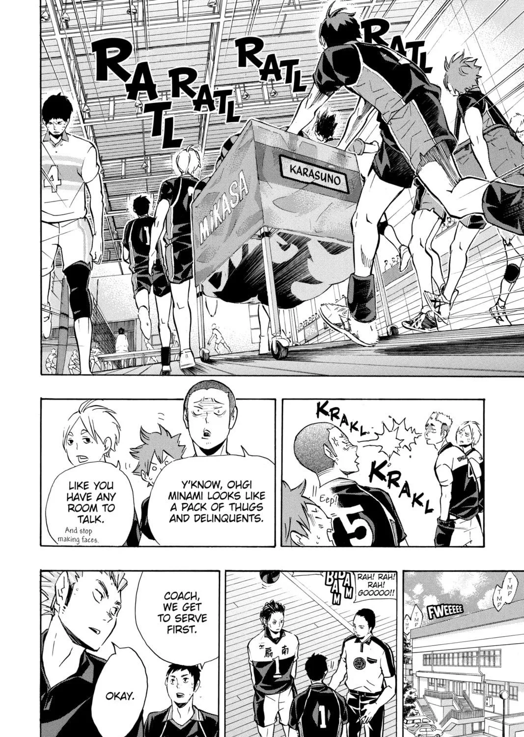 Read Haikyu!! chapter 99 image 18 on Lezhin