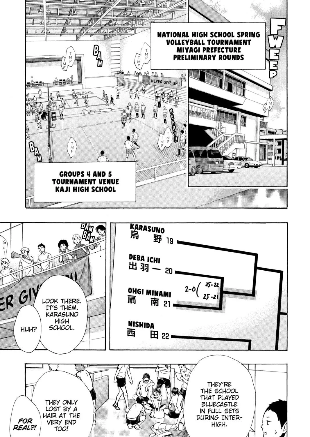 Read Haikyu!! chapter 99 image 4 on Lezhin