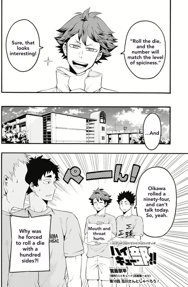 Read Haikyuu-bu!! chapter 10 image 1 on Lezhin