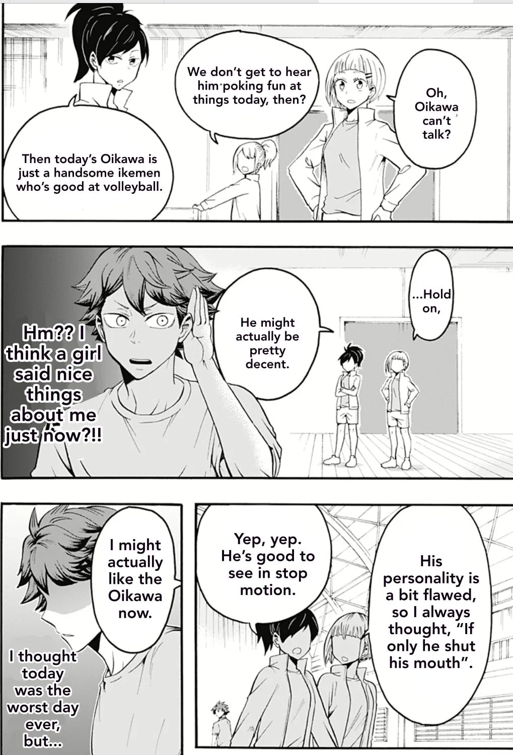 Read Haikyuu-bu!! chapter 10 image 3 on Lezhin