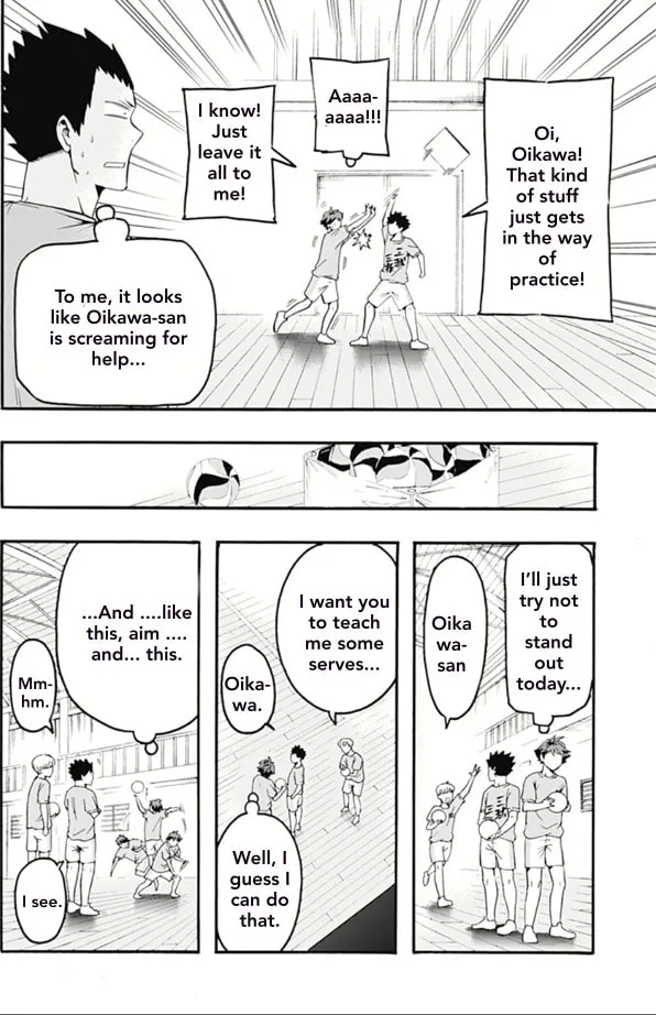 Read Haikyuu-bu!! chapter 10 image 8 on Lezhin