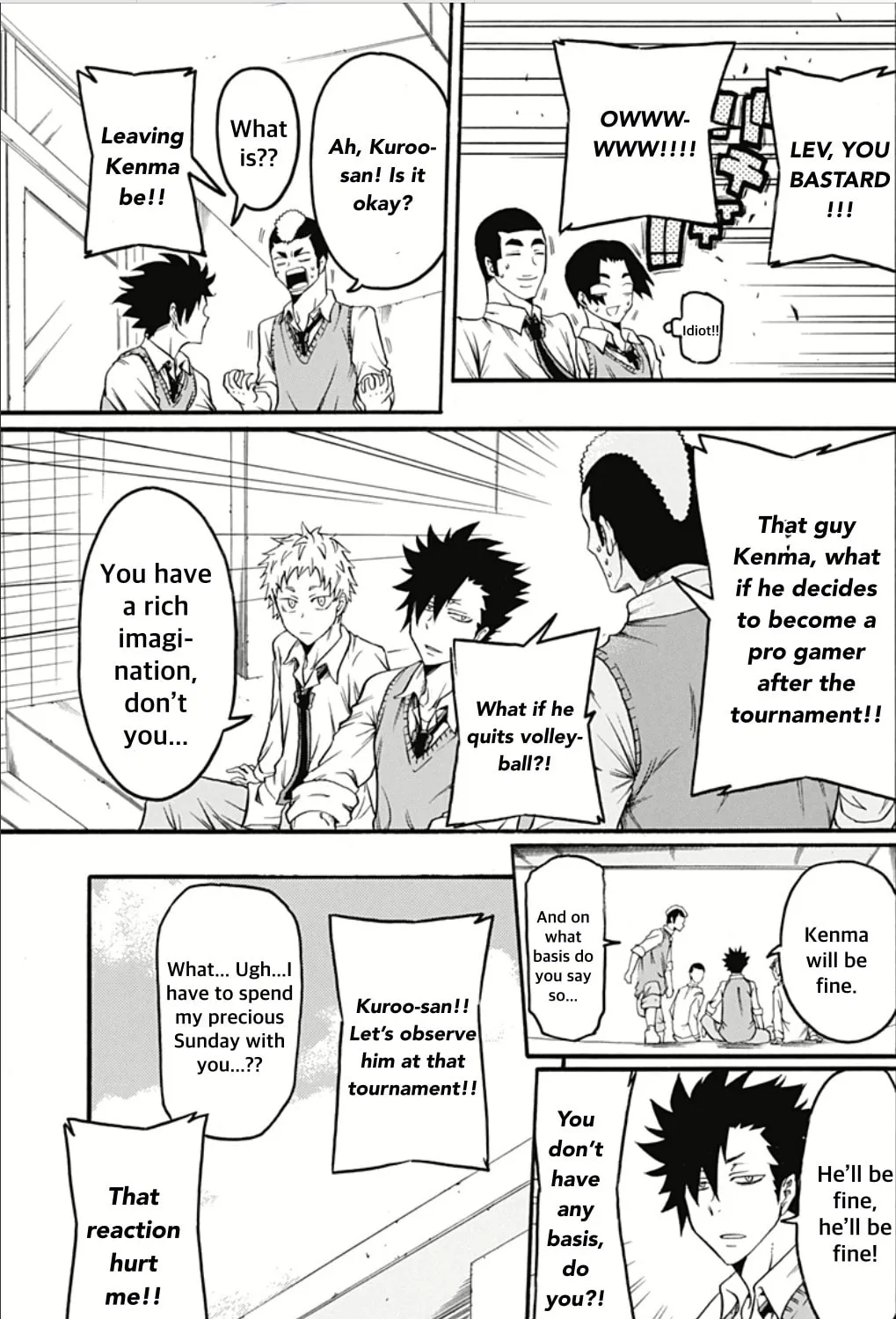 Read Haikyuu-bu!! chapter 2 image 12 on Lezhin