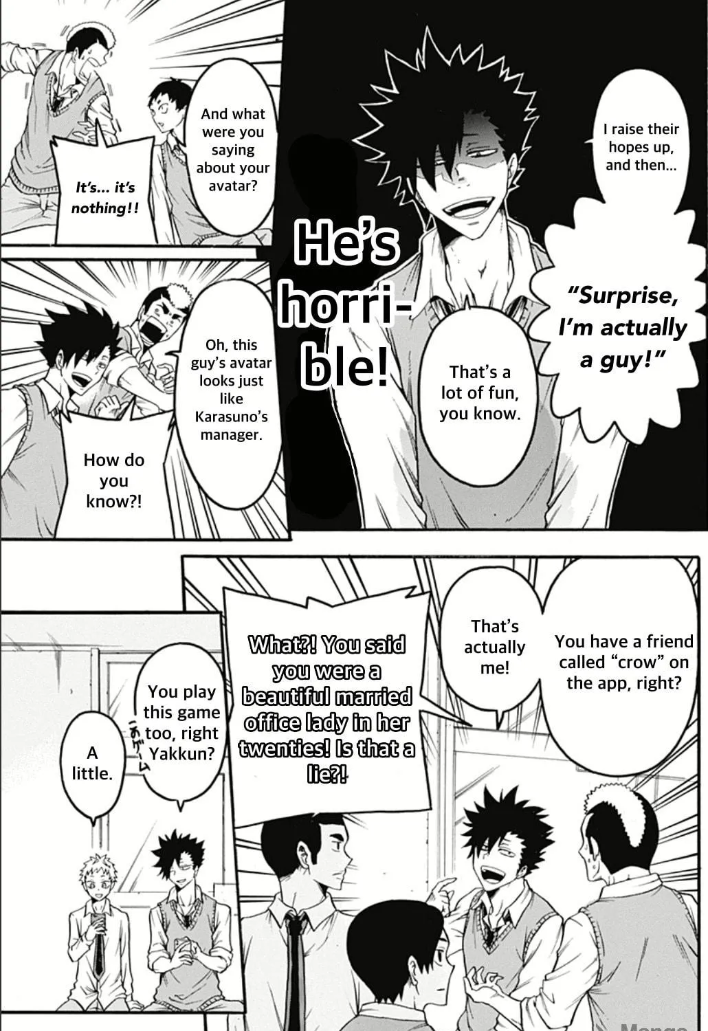 Read Haikyuu-bu!! chapter 2 image 8 on Lezhin