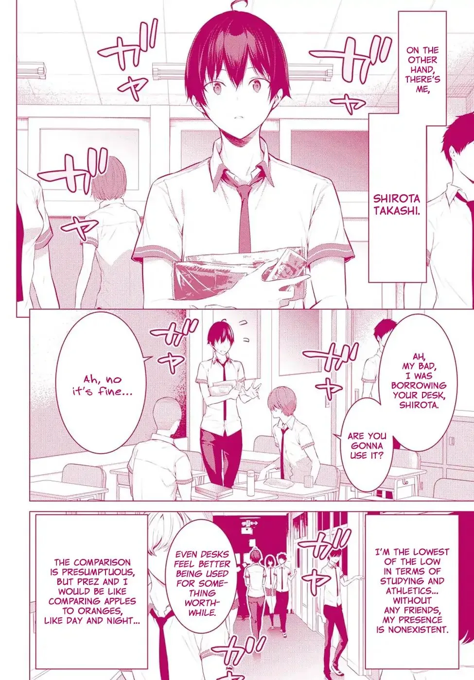 Haite Kudasai, Takamine San Chapter 1 page 3 - 